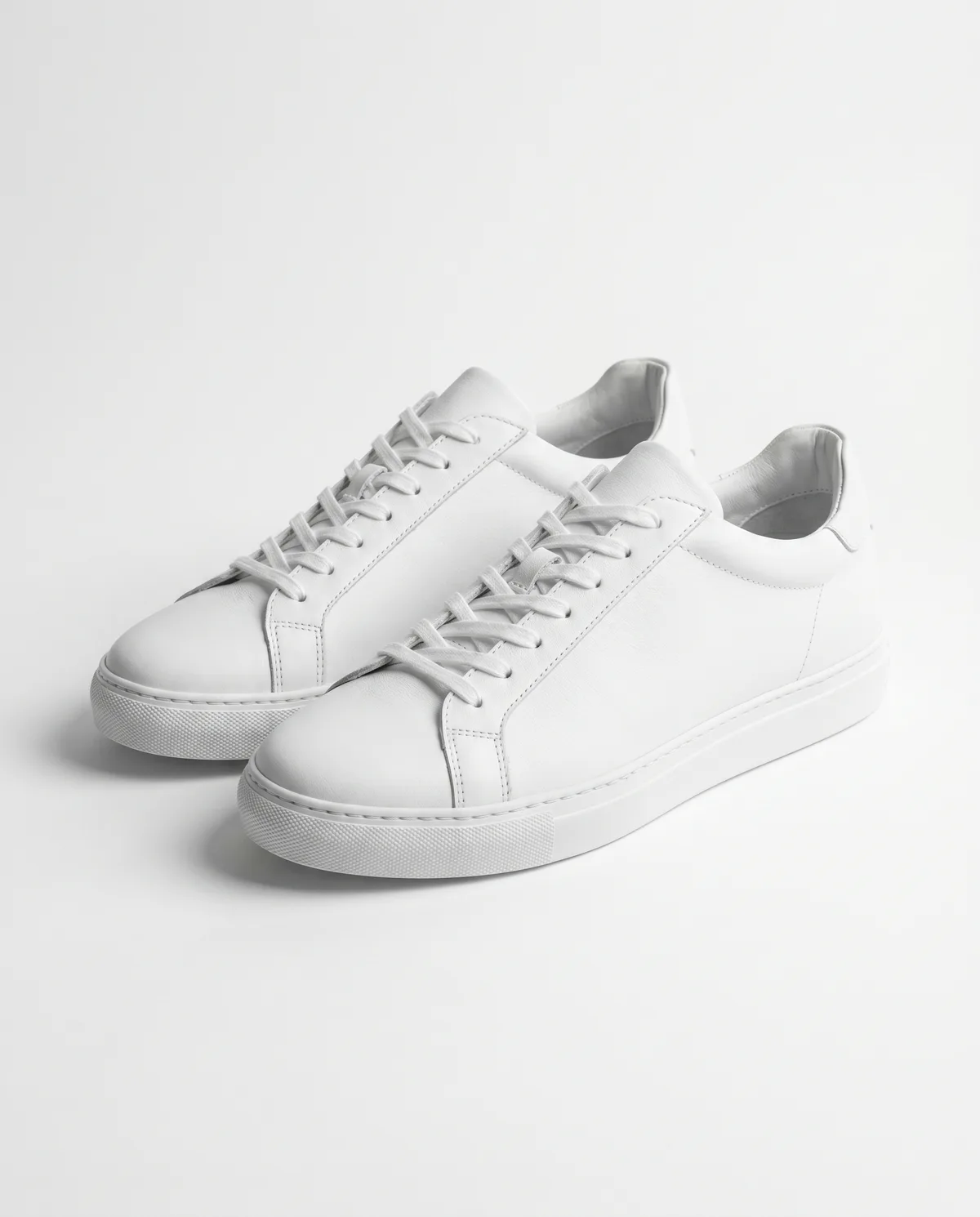 A marketplace-ready sneaker listing image produced by an AI photoshoot